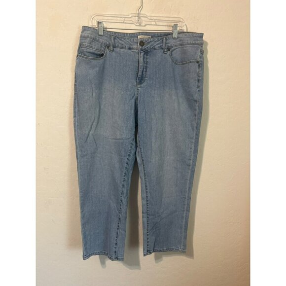 Coldwater Creek City Fit Light Wash Sz 16 Jeans Lightweight - Picture 2 of 7